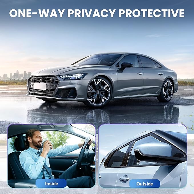 Car Window Tint 5% VLT 36" in x 100'Ft Nano Ceramic Window Tint Roll, 2 Ply Automotive Window Tint Privacy Film for Car Sun Protection, UV & Heat Blocking and Scratch Resistant