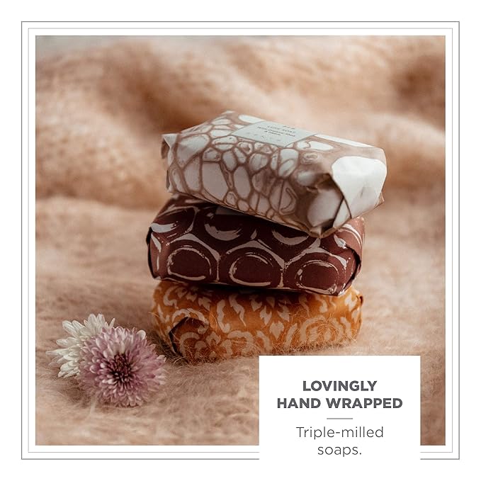 Zents Triple-Milled Luxe Bar Soap (Fresh Fragrance) | Moisturizing Soap with Organic Shea Butter | Gentle Hand & Body Wash | Nourishes & Softens Skin | 5.7 oz