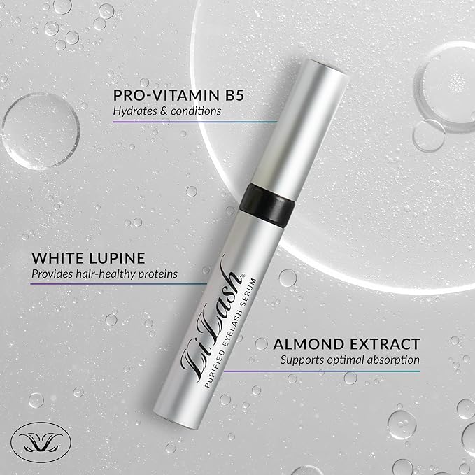 LiLash & LiBrow Best Sellers Set - Contains LiLash Purified Eye Serum & LiBrow Purified Eyebrow Serum, Natural Eyelash and Eyebrow Enhancement Serums