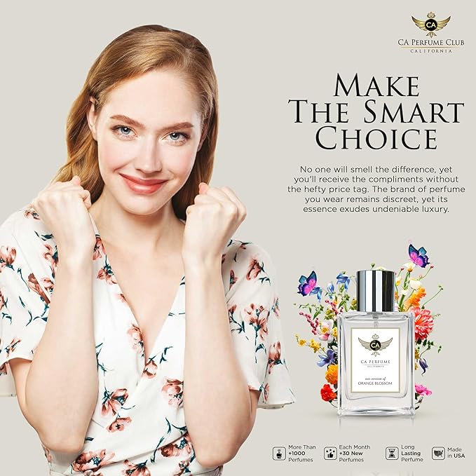 CA Perfume Impression of Delina Perfume For Women Replica Version Fragrance Dupes Eau de Parfums Spray Bottle 1.7 Fl Oz/50ml-X1