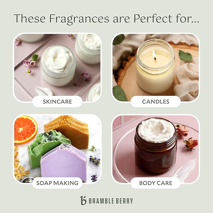 Bramble Berry Autumn Fig Harvest Fragrance Oil 2 oz | Warm Fall Scent for Soap Making, Candles, Bath Bombs, Lotion, Wax Melts & Skincare | Vegan, Paraben & Phthalate Free, Skin Safe, DIY Essential