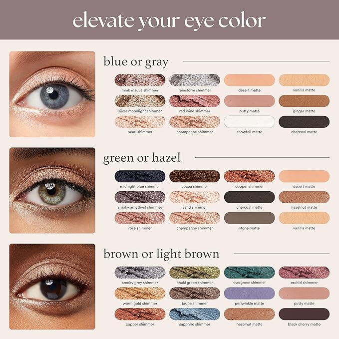 Julep Eyeshadow 101 Cream-to-Powder Waterproof Shadow Stick – Sapphire Shimmer – Long-Lasting, Crease-Proof, Jewel Toned Blue Shimmer Cream Eyeshadow with Built-in Smudger
