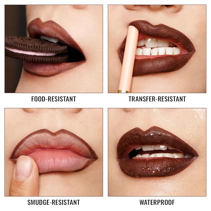 Oulac Waterproof Lipliner Pencil - Smooth and Creamy, Retractable Lip Makeup for Precision Application, Vegan & Cruelty-Free, LL03 Naked Liner