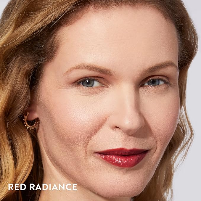 LAURA GELLER NEW YORK Modern Classic Lipstick - Red Radiance - Ultra-Rich Color - Luxurious and Lightweight - Cream Finish
