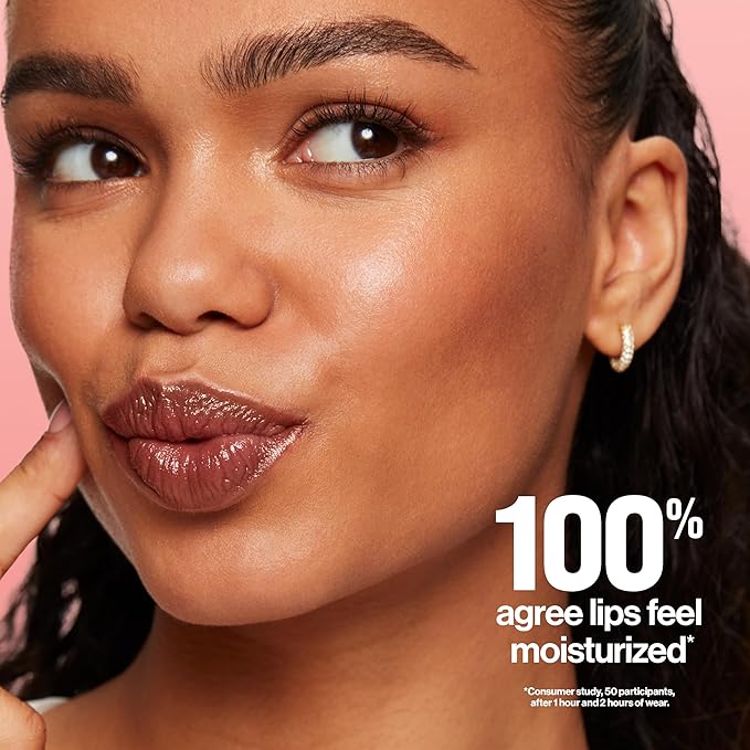 REVLON Super Lustrous Glass Shine Balm, Hydrating Tinted Lipstick, Sheer, Glossy Shiny Finish, 003 Honey Shine, 0.11 oz