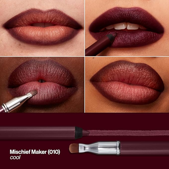 Revlon ColorStay Multi-Liner, Creamy Formula, Multiuse For Lips, Eyes & Face, Stocking Stuffer for Women, 010 Mischief Maker