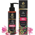 Organic Body Lotion with Lily & Lotus – Deeply Nourishing, Anti-Aging Ayurveda Moisturizer for Dry, Crepey Skin – Natural, Vegan & Ayurvedic – 6.76 fl oz (Pack of 1)