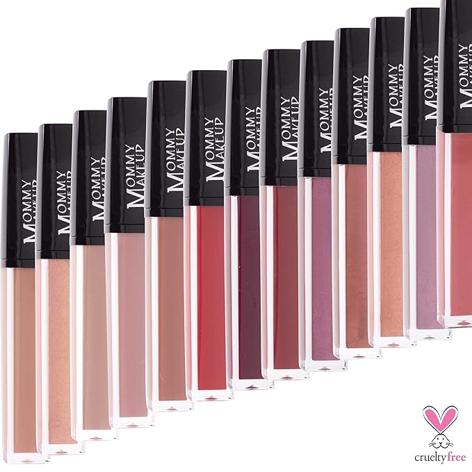 Mommy Makeup Stay Put Matte Lip Cream - Kiss-proof, Transfer-proof, Waterproof, Long Lasting Lipstick - Non-Drying Formula Infused with Vitamin E (Molly)