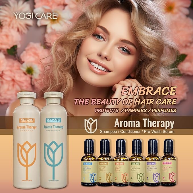 Aroma Therapy Pre-Wash Hair Oil Serum 30ml / 1 Fl.oz (Hydration & Moisture)
