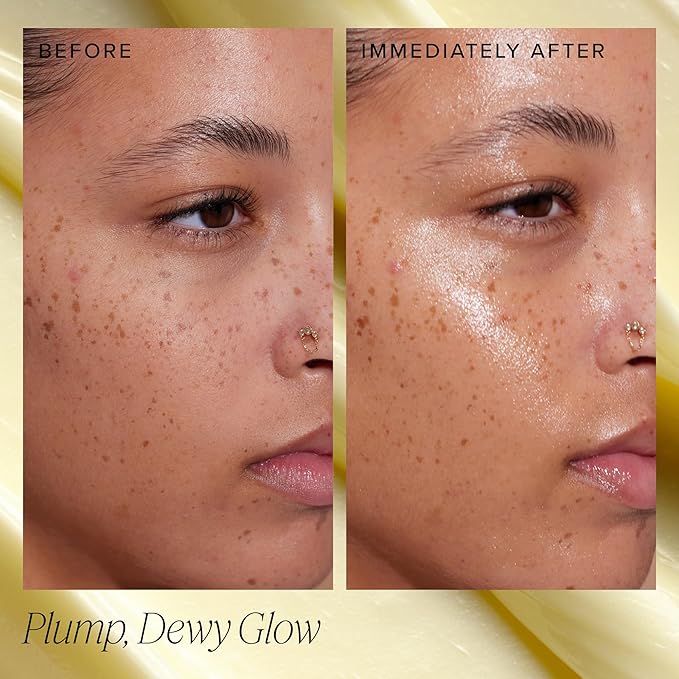 Farmacy Ceramide Face Moisturizer - Honey Halo Hydrating Facial Moisturizer for Dry Skin - Plumps, Soothes + Restores Skin with Potent Ceramides + Buckwheat Honey for a Dewy, Healthy Glow (100ml)