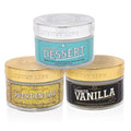 LUXURY LIFE BUTTER - Irresistibly Scented Body Butter with Hyaluronic Acid for Ultimate Moisture. Hydrates for a Non-Greasy Glamorous Glow (Presidential, Intimate Dessert, Tobacco Vanilla 5 oz)