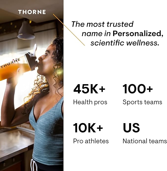 THORNE Creatine - Micronized Creatine Monohydrate Powder - Support for Muscles & Cognitive Function* - for Women & Men - Unflavored - NSF Certified for Sport - 5 g per Serving - 30 Servings