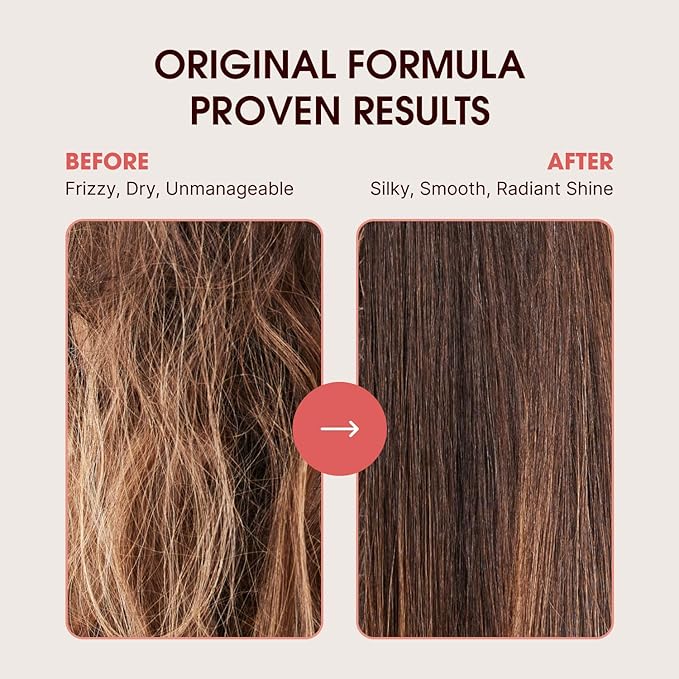 One n Only Argan Oil Hair Treatment - Lightweight & Hydrating Hair Oil for Natural, Wigs & Extensions - Shine Enhancing, Heat Protectant & Frizz Control (8 oz, 2pk)