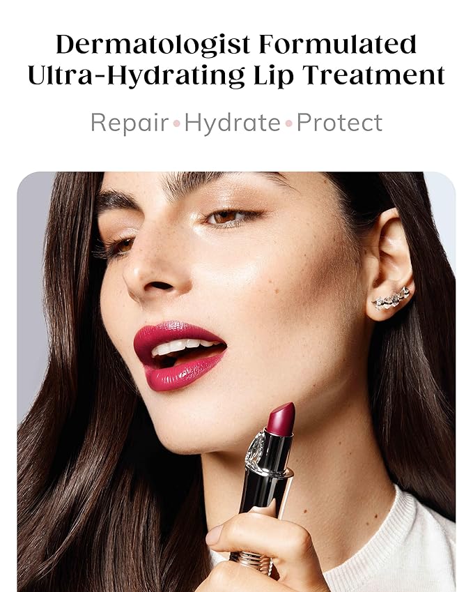 KAPLANMD Perfect Pout SPF Lipstick – Anti-Aging Lipstick with SPF 30, Hyaluronic Acid & Maxi-Lip Peptide – Moisturizing Color for Dry Lips – Non-Sticky Cruelty-Free Formula – RODEO