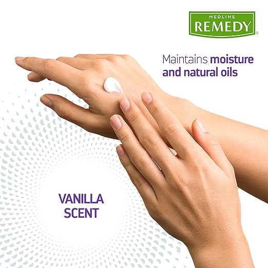 Medline Remedy Clinical Skin Cream, Nourishing Formula for Dry Skin, 4 mL Packets, Pack of 144