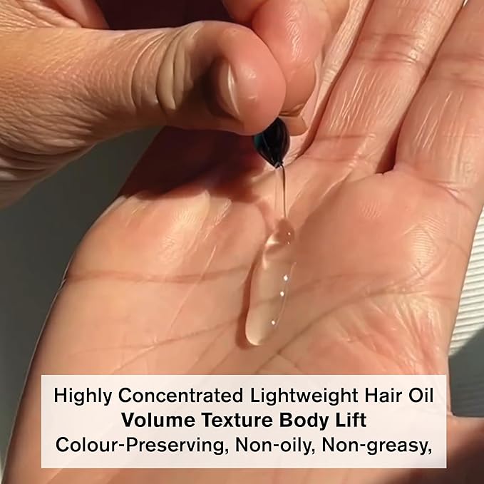 Volumizing Hair Oil Capsules – Leave-In Serum for Fine, Limp or Fragile Hair w/ Argan, Peptides & Ceramides | Mineral Oil, Sulfate and Paraben Free, Vegan | Fuller-Looking Body & Shine | 15Ct