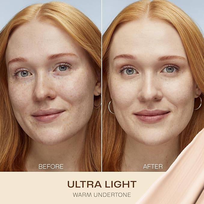 Lumene Color Correcting CC Cream - Lightweight Foundation - Medium Coverage - Redness Reducing Face Makeup for Glowing Complexion - Vegan Formula + Suitable for All Skin Types - Ultra Light (1 fl oz)