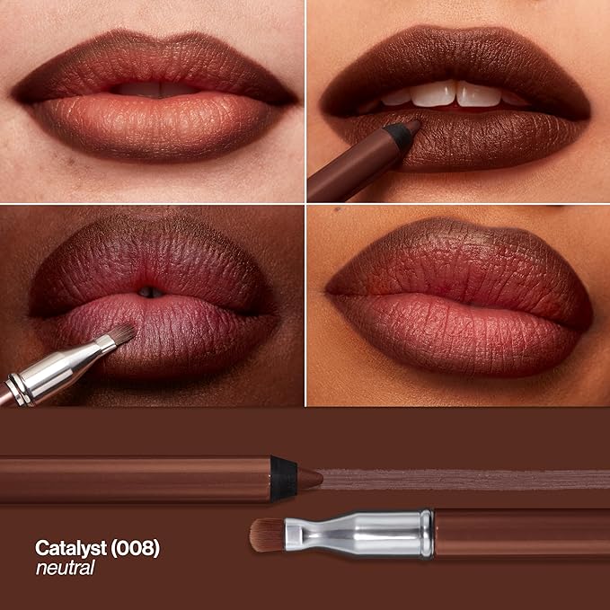 Revlon ColorStay Multi-Liner, Creamy Formula, Multiuse For Lips, Eyes & Face, Stocking Stuffer for Women, 008 Catalyst