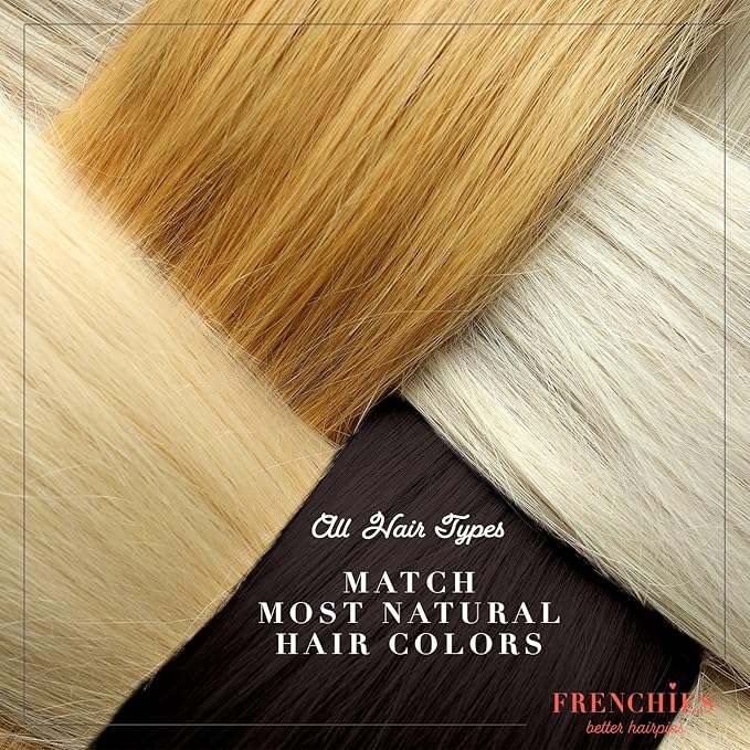 Frenchies French Twist Hair Pin, Ultra Flocked Extra Soft French Hair Pins for Women, Wedding, Updo Extensions, or Wig, 20 Count, Grey