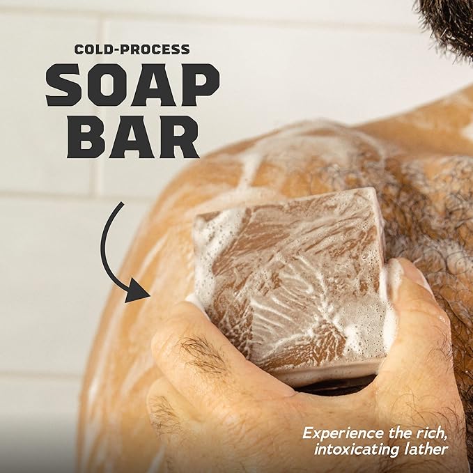 Dr. Squatch Natural Bar Soap for Men - Cold Process Soap with No Harsh Chemicals - Summer Citrus, Cool Fresh Aloe, Gold Moss, Bay Rum & Pine Tar (5 oz, 5-Pack)