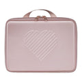 Riki Skinny vanity Mirror Carry case(large) in Rose Gold, Multifunctional Makeup Bag, Light Weight and Portable, Protect the Makeup Mirror from Shattering