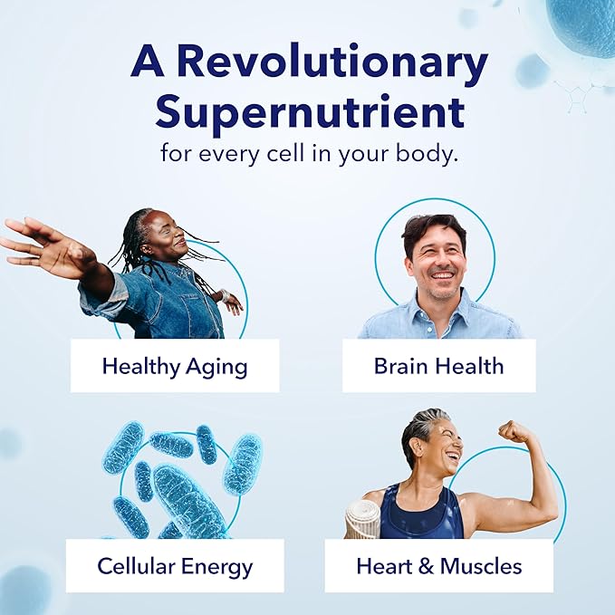 TRU NIAGEN Patented NAD Supplement for Anti Aging and Cell Regeneration, 300 mg Niagen, 90 Servings | Supports Cellular Energy, Brain, Muscle | Nicotinamide Riboside (NR) Take 1 Daily | 2 Bottles