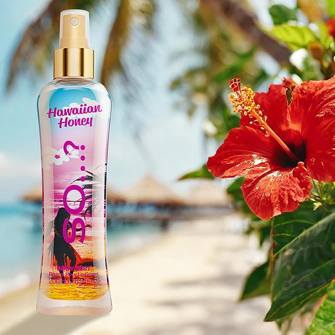 So...? Hawaiian Honey Body Mist for Women - 6.9 oz Body Mist - Pack of 3