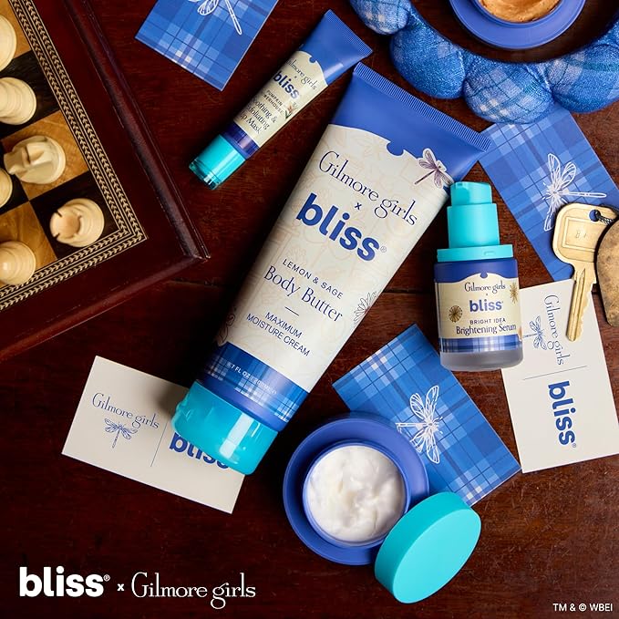 Bliss Gilmore Girls x Lemon & Sage Body Butter | Nourishing All-Over Body Cream for All-Day Moisture