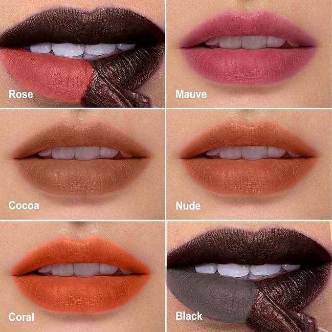 OETUIOW Lip Tint Stain Peel Off - Waterproof Lip Liner Stain, Moisturizing Long-Lasting Lip Stain, Create A Natural Lip Color, Enhancing Complexion for All Skin Types (Mauve, 0.12 Fl Oz (Pack of 1))