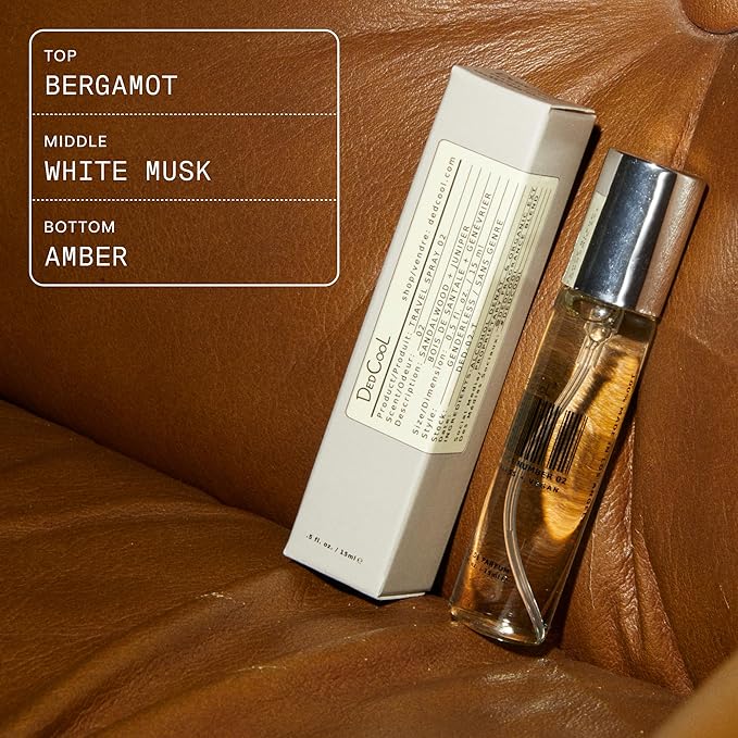 DedCool Eau de Parfum | Xtra Milk | Genderless Luxury Fragrance | Bergamot, White Musk & Amber | Non-Toxic, Vegan | Long Lasting Perfume for Men & Women | Clean, Sophisticated Aroma | 15 mL