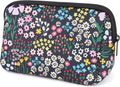 Cosmetic Bag Waterproof Neoprene Zipper Pouch Travel Portable Toiletry Makeup Bags Organizer Case for Women and Girls