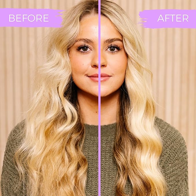 Viori Purple Conditioner Bar - Handcrafted with Longsheng Rice Water & Natural Ingredients - Blonde Hair Toner to Neutralize Brassy Tones
