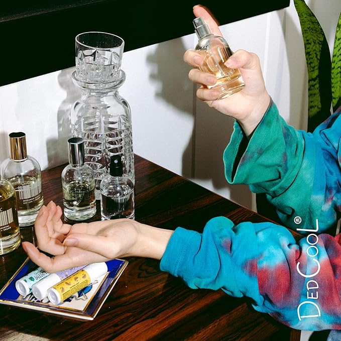 DedCool Eau de Parfum (Fragrance 04-1.7 fl oz) With Notes of Fig, Black Pepper, Patchouli, Perfume for Men and Women, Luxury, Long Lasting, w/Essential Oils, Non-Toxic, Fragrance For All