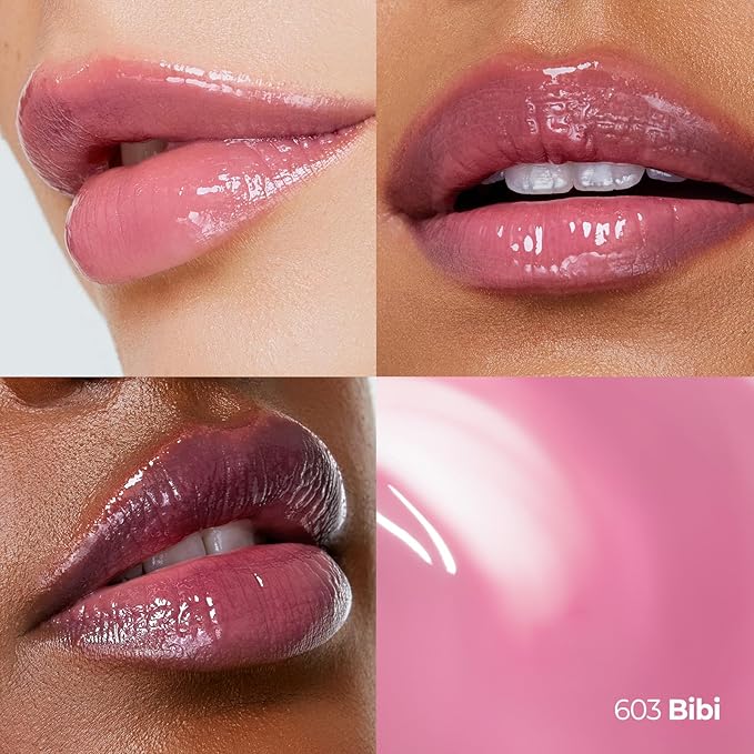 Laka Maxi Glayer Tint 3.8g/0.13oz., Glass Layer of Gloss, Ultra Glow & Vivid Layerable Pigments, High Shine Lip Oil, K-Beauty (#603 Bibi)