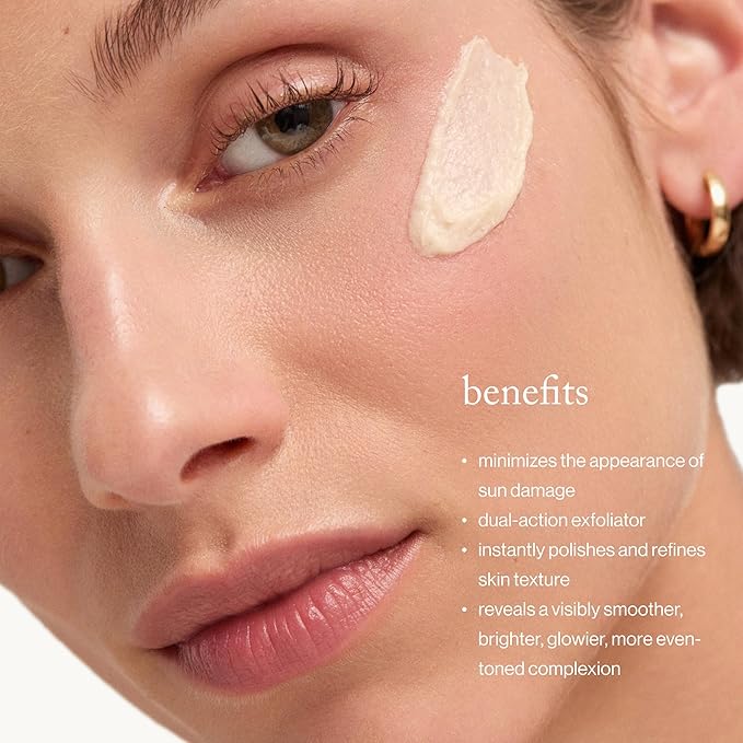 goop Beauty Microderm Exfoliator | Microdermabrasion Scrub to Smooth Textured Skin | Physical & Chemical Exfoliant | Micro-Exfoliating Minerals & Glycolic Acid | 1.7 fl oz