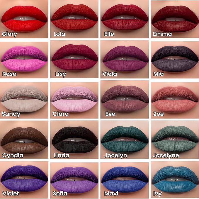 Mynena Red Long Lasting Lipstick for Women Waterproof & Transfer-Proof | Hydrating with Shea Butter | Bold Pigment Intense Matte Color Lip Stain | Talc-Free & Vegan Product that Performs | Elle