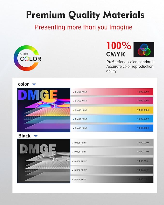 046 Toner Cartridge - Replacement for Canon 046 Toner Cartridge Set CRG-046 046H CRG-046H for Color ImageCLASS MF733Cdw MF731Cdw MF735Cdw MF654Cx Series Printer (Black Cyan Yellow Magenta, 4-Pack)