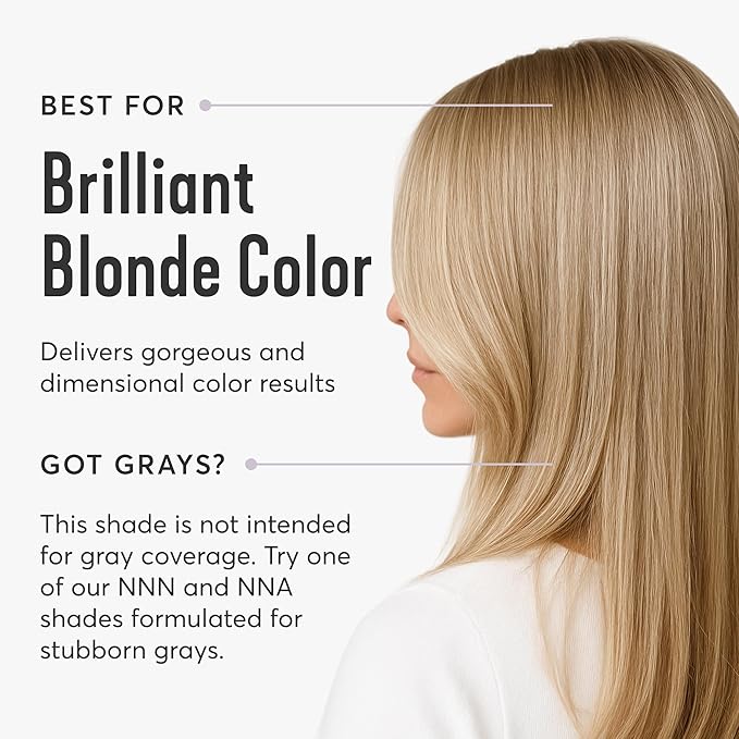 Madison Reed Radiant Hair Color Kit | 9NA Medium Cool Blonde with Ash Undertones (Pisa Blonde) for 100% Gray Hair Coverage | Dimensional Permanent Hair Dye | PPD-Free & Ammonia-Free | 1 Pack