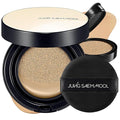 JUNG SAEM MOOL [ SPF ] Essential Skin Nuder Cushion (23 Medium Deep) | Refill Included (0.98 Fl Oz) | SPF50 Broad Spectrum | Natural Finish | Makeup Artist Brand
