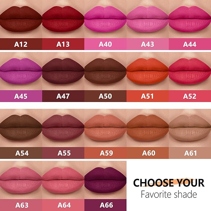 Caramel Lipstick Long Lasting Lipsticks for Women Pigmented Smudgeproof Transferproof Vegan Cruelty Free Lip Makeup, A60 Canyon