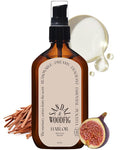 Milk Protein Intensive Perfume Hair Oil - Korean Anti Frizz Nourishing & Smoothing Hair Serum - Cozy Wood & Fig Scent - with 10,000ppm Argan Oil & 6 Plant-Based Oils, 3.38 fl.oz.