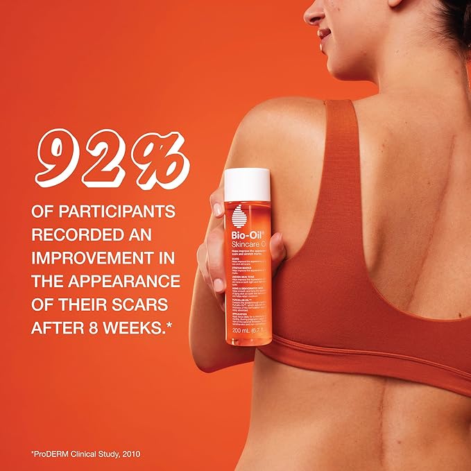 Bio-Oil Skincare Oil 4.2oz and Jergens Skin Firming Moisturizing Body Lotion Dry Skin 16.8 oz Trail Pack, Hydrating Moisturizer, for Dry Skin, Firming Body Lotion Trial Pack