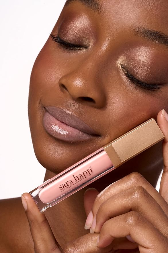 Sara Happ Ballet Slip Luxe Gloss - High-Impact Shine & Long-Lasting Wear, Nourish, Hydrate, and Heal Your Lips, 0.21 fl. oz.