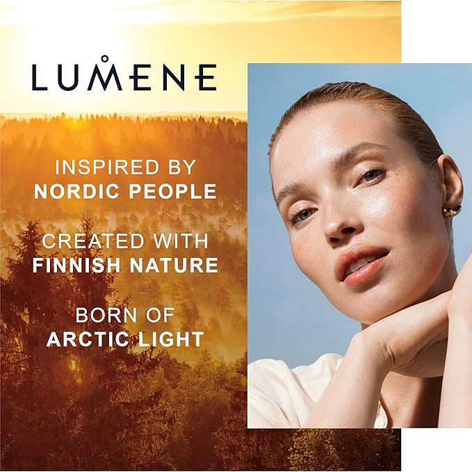 Lumene Color Correcting CC Cream - Lightweight Foundation - Medium Coverage - Redness Reducing Face Makeup for a Glowing Complexion - Vegan Formula + Suitable for All Skin Types - Rich (1 fl oz)
