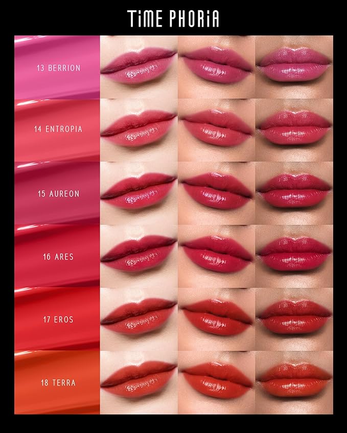 STELLAR DUST LIP STAIN-Long Lasting, Waterproof and Transferproof Lip Tint, Glossy Finish Lip Gloss, Lightweight Lipstick, High Coverage, Stocking Stuffers For Teen Girls (002 Gemini)