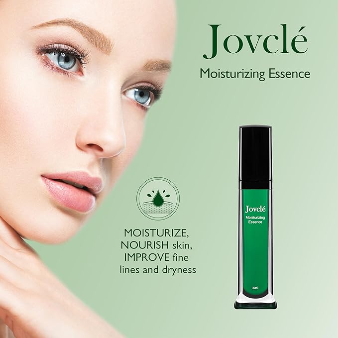 Moisturizing Facial Essence, Luxurious Herbal Hydrating Serum for Face & Neck, Enriched with Centella Asiatica, Ginseng & Osmanthus, 1 fl. oz