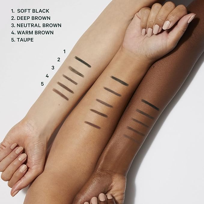 Well People Expressionist Brow Pencil, Defining Brow Pencil For A Natural Finish, Ultra-fine Tip For Total Precision, Vegan & Cruelty-free, Deep Brown