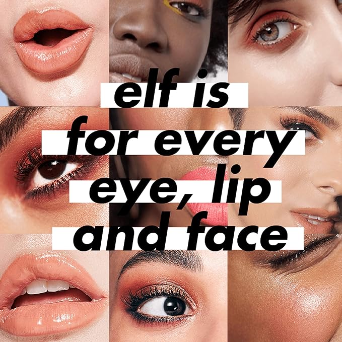 e.l.f. Eye Contour Brush, Absorbent Brush With Soft, Synthetic Bristles For Providing Extra Definition, Vegan & Cruelty-Free