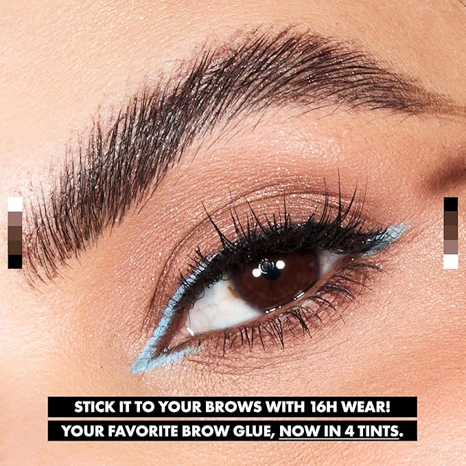 NYX PROFESSIONAL MAKEUP The Brow Glue, Extreme Hold Tinted Eyebrow Gel - Taupe