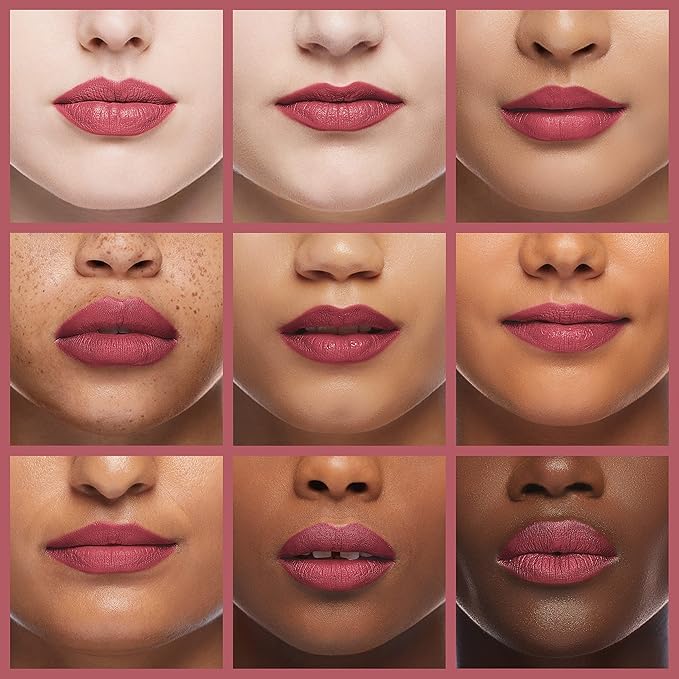 K7L Dark Pink Lip Crayon (Vegan) - Long Lasting and Waterproof - Buff